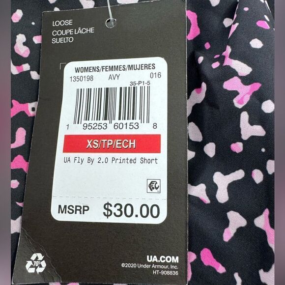 NWT Under Armour Fly By 2.0 Shorts (XS) - Picture 4 of 6